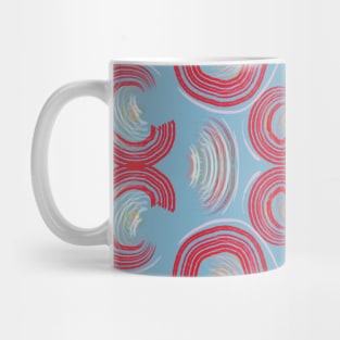 Spirals Abstract Art Mug